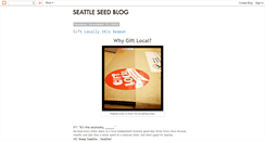 Desktop Screenshot of blog.seattleseed.com